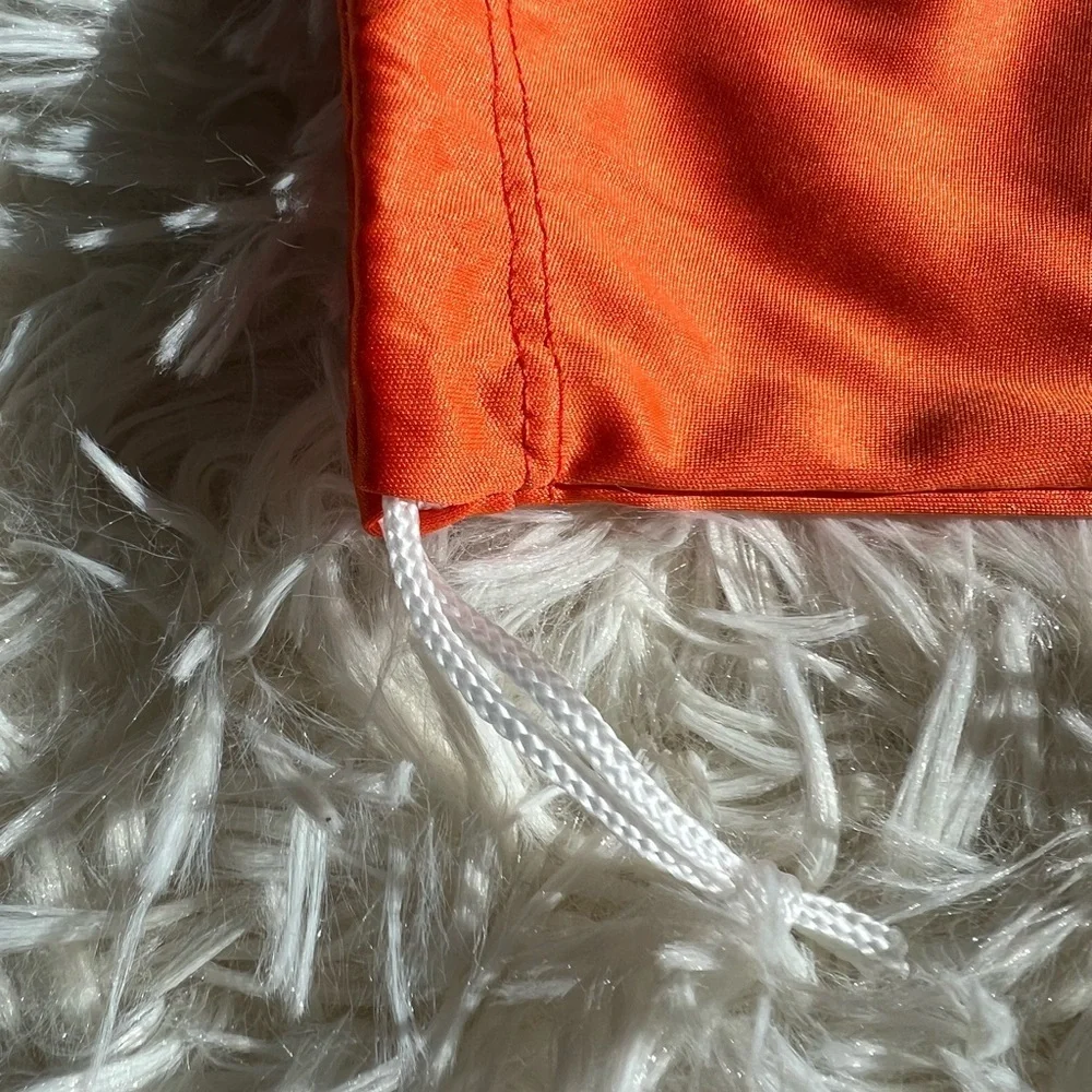 Spy + orange ski snowboard goggle /‎ glasses drawstring bag